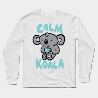 Calm Koala Long Sleeve T-Shirt